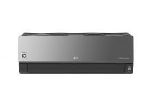 LG  تكيف 1.5 بارد وسخن انفرتر واى فاى  لونه اسود ارت كول
